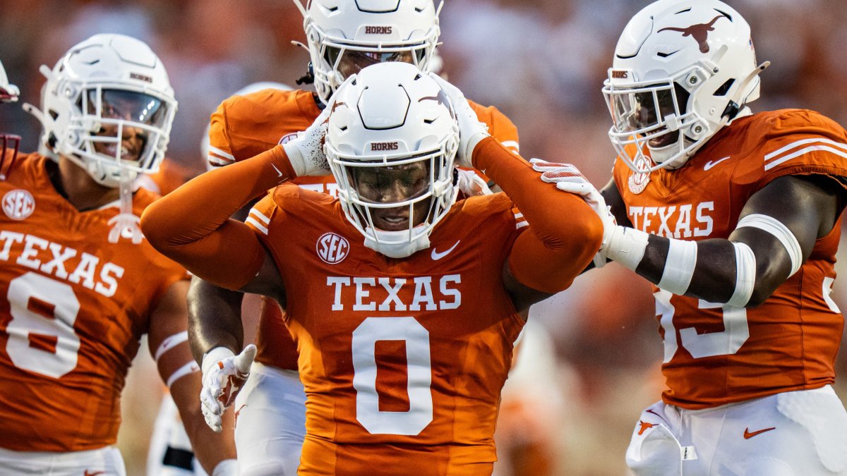 Texas Longhorns take No. 1 ranking in SEC debut against MS State – NBC 5 Dallas