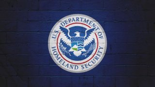 U.S. Department of Homeland Security emblem. 