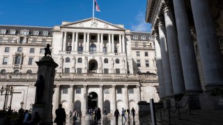 Bank of England in the City of London on 8th October 2024 in London, United Kingdom.