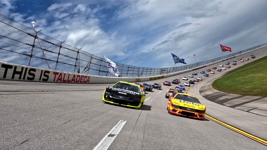 Michael McDowell and Austin Cindric lead the field at Talladega