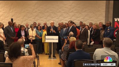 Former Dallas leaders unite in opposition to charter amendments on the November ballot