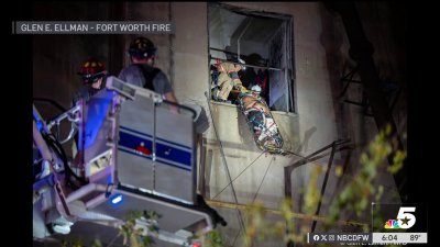 Fort Worth firefighters rescue man from abandoned grain silo