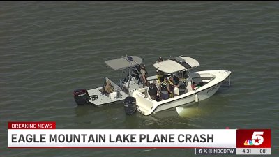 1 killed in Eagle Mountain Lake plane crash