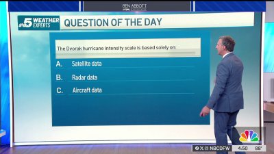 Weather Quiz: Dvorak hurricane intensity scale