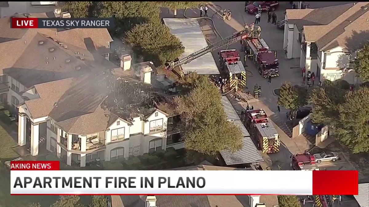 Fire guts units of East Plano apartment complex – NBC 5 Dallas-Fort Worth