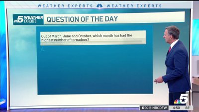 Weather Quiz: Month with most tornadoes