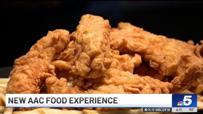 New foods unveiled at the American Airlines Center