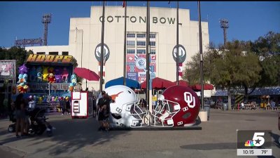 Fans turn out for Red River Showdown