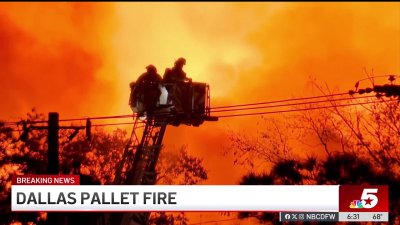 Fire damages several buildings in Dallas overnight