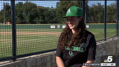 Arlington High Schooler called up to play in All-American Women's Baseball Classic