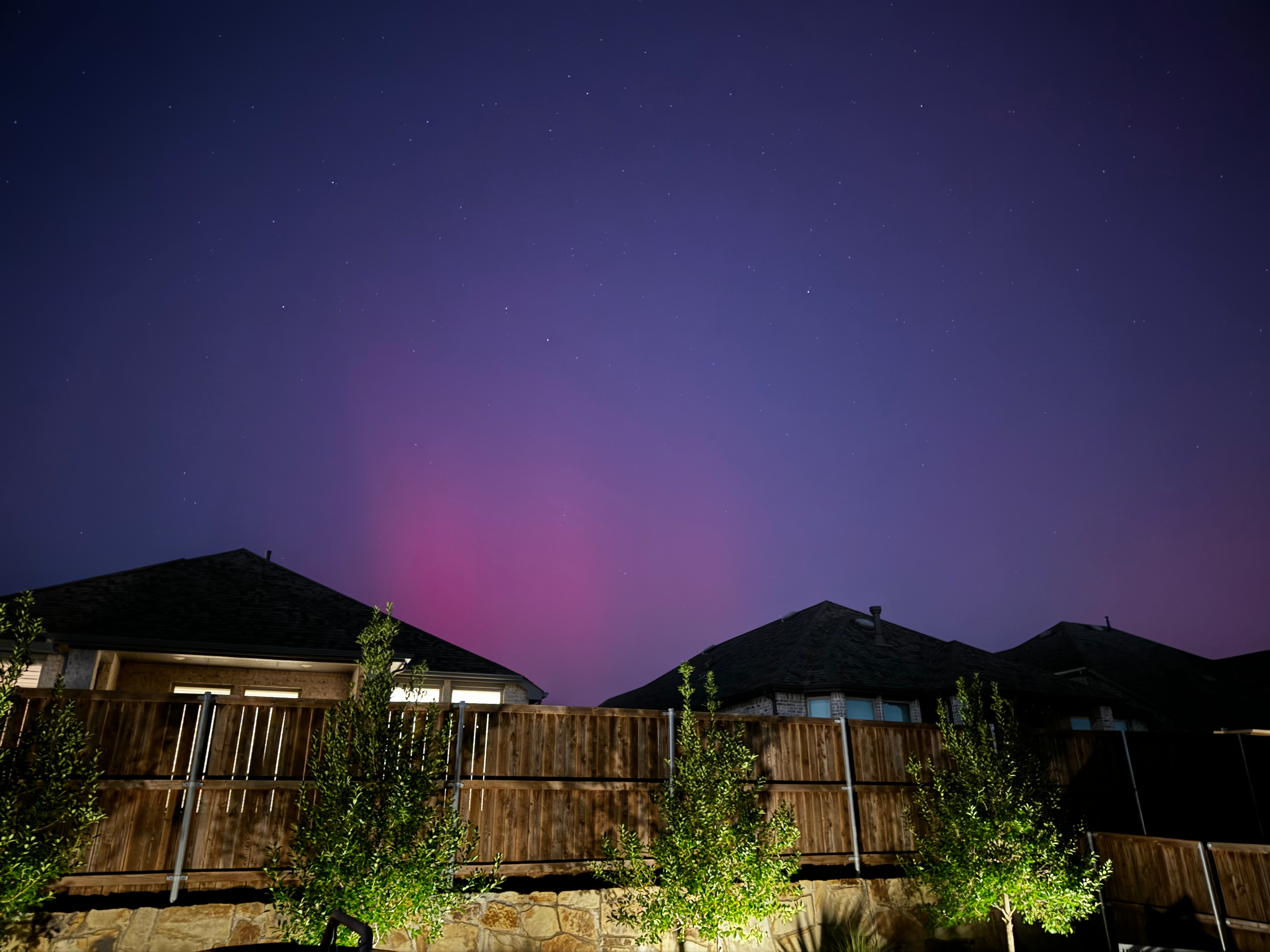 Northern Lights from Sandbrock Ranch in Aubrey