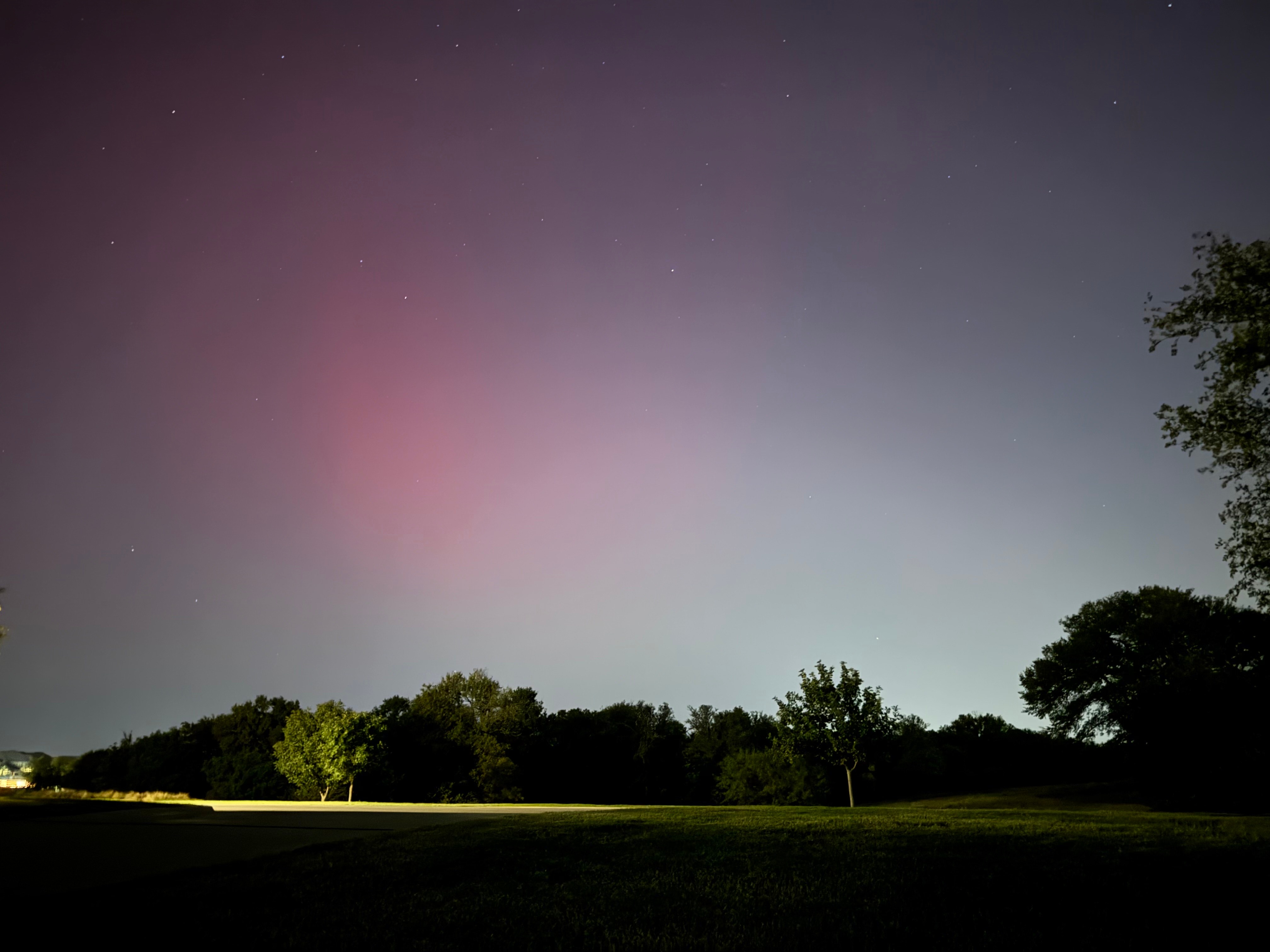 In Northlake, TX about 9:20p
Stephanie