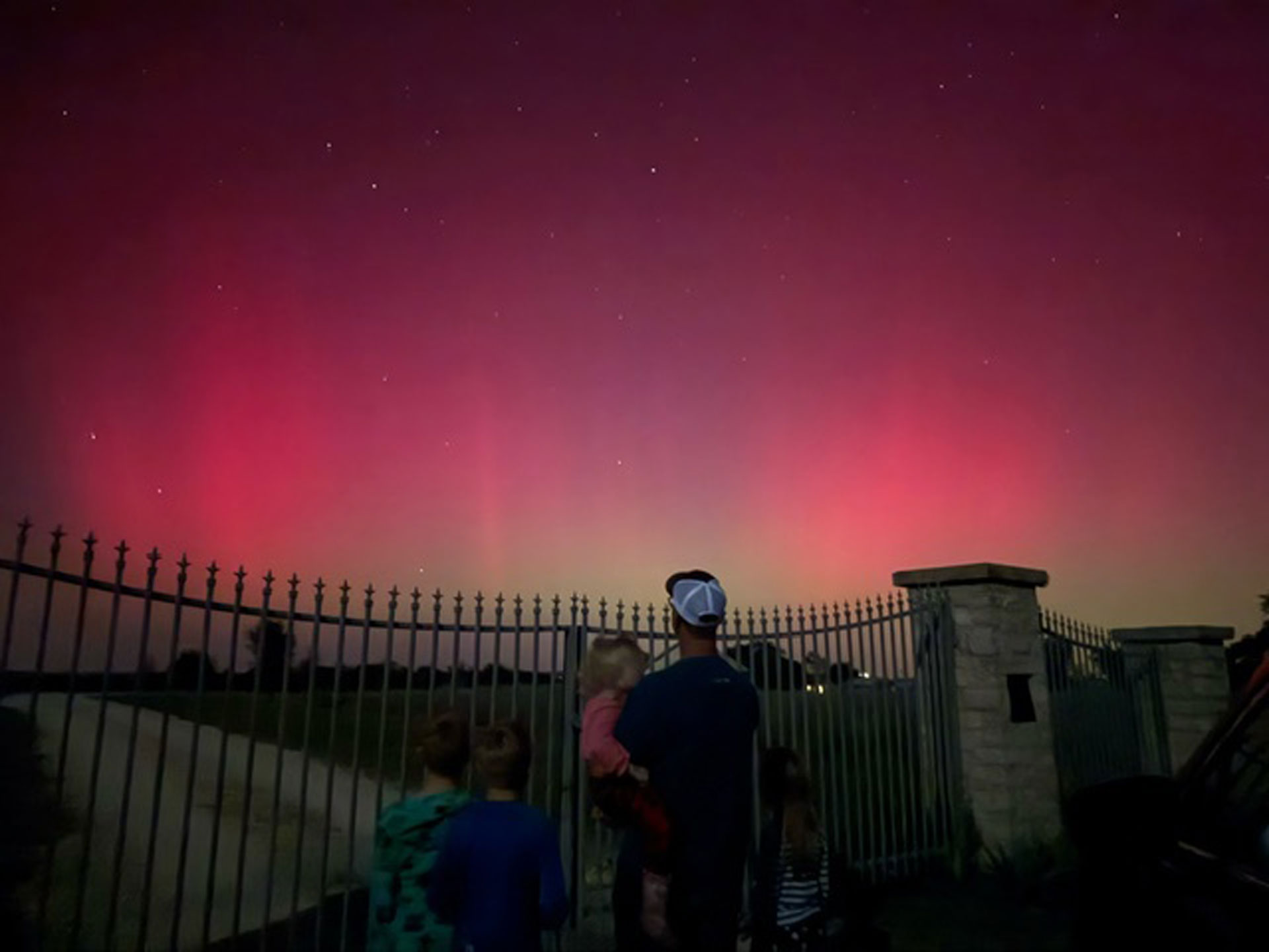 These pictures were taken in Cranfills Gap, TX by our daughter in law.