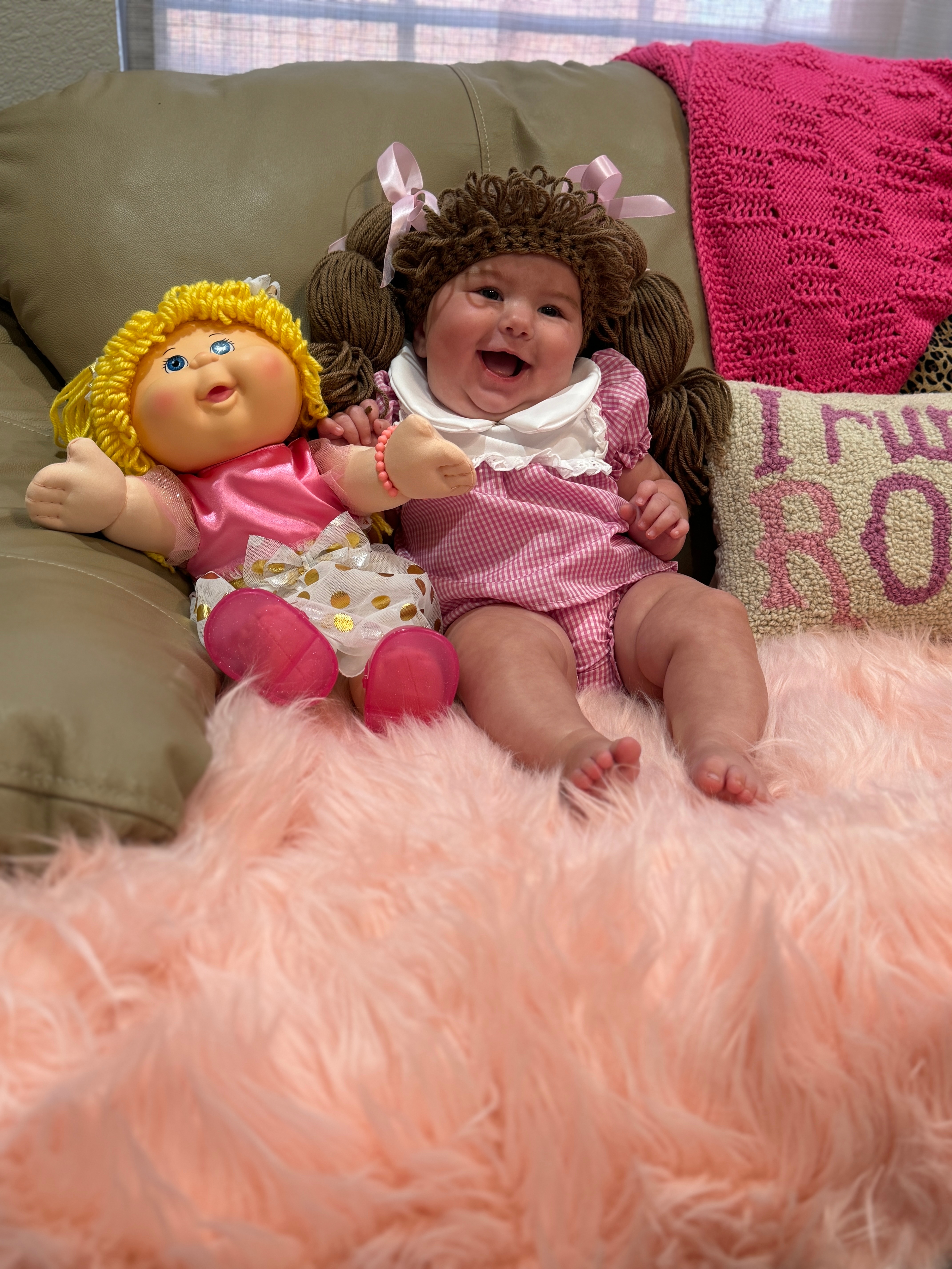 Halloween cutie!  Cabbage patch kid