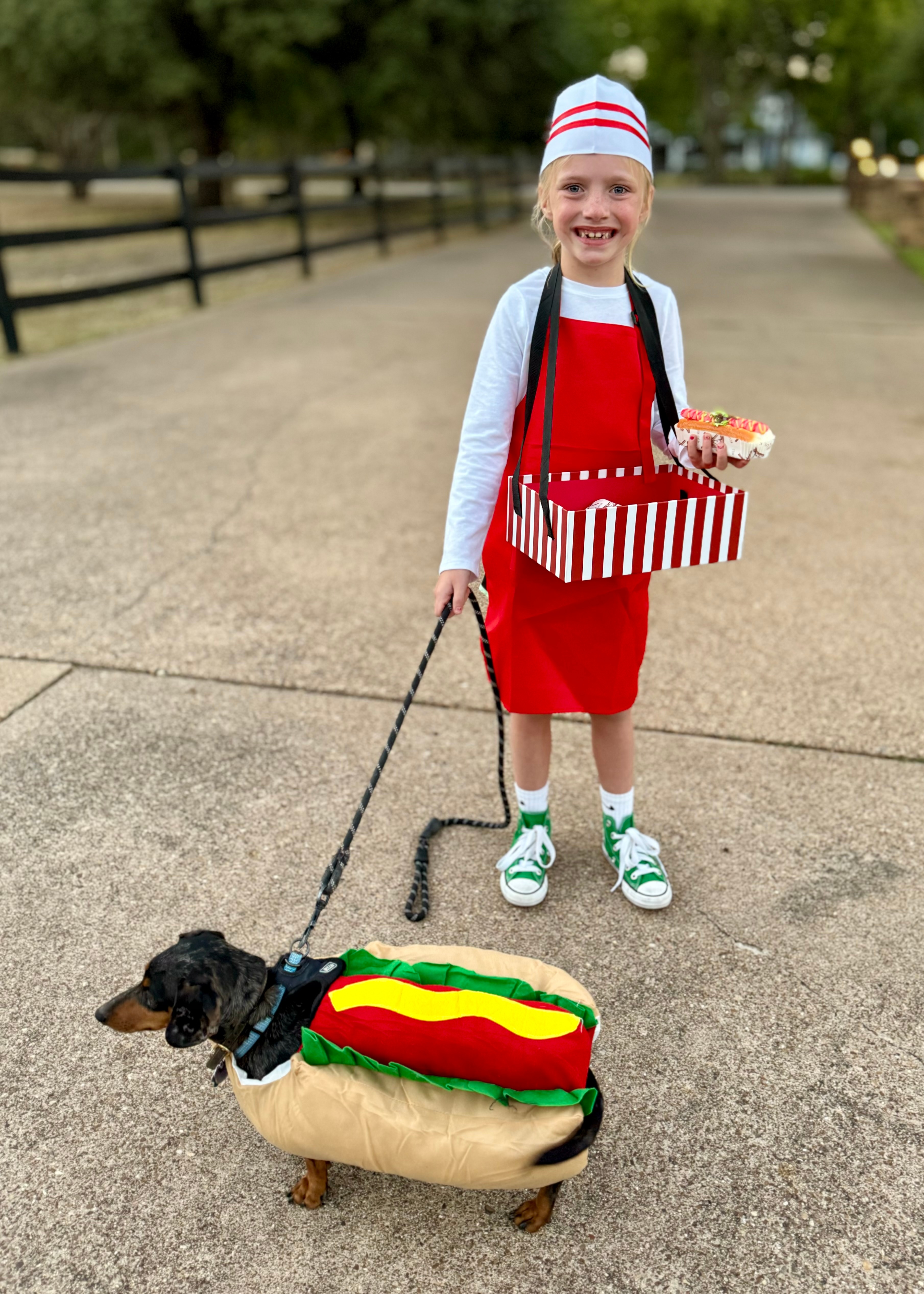 Hey there!  Wanted to share my daughter and her best friend…
Annie Clay (age 7) and her dachshund (Walter) in Flower Mound.