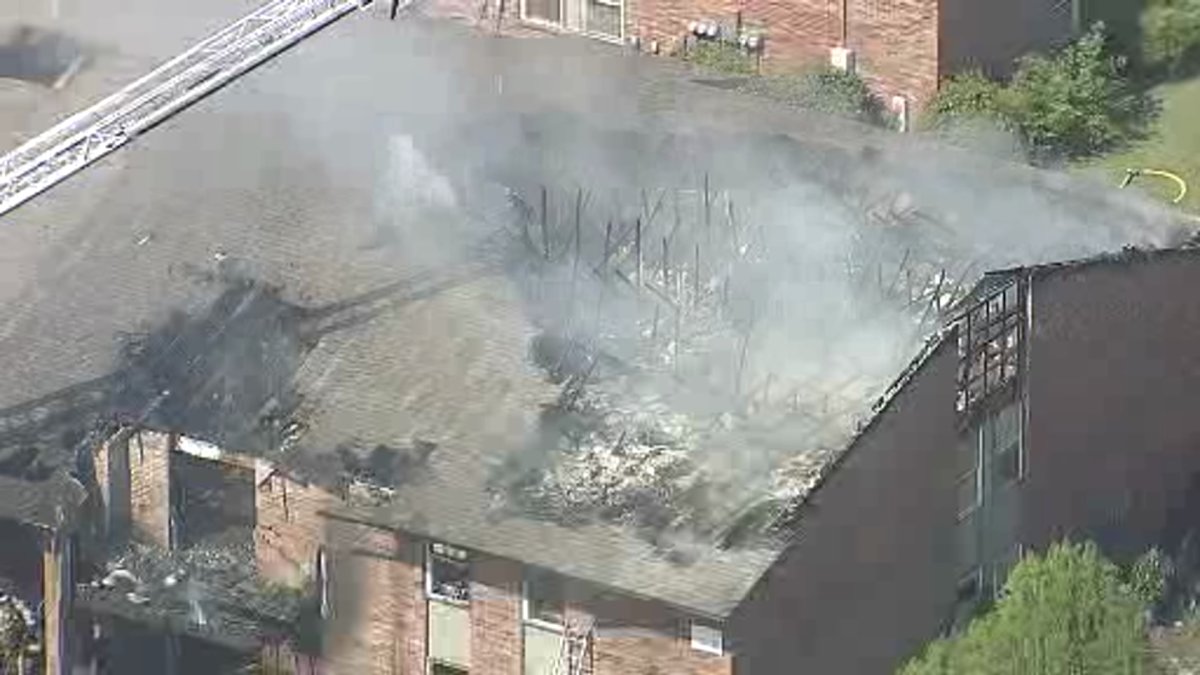 Crews battle fire at North Texas apartment complex NBC 5 DallasFort