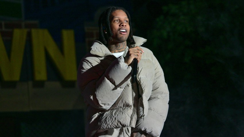 RALEIGH, NORTH CAROLINA – APRIL 7: Rapper Lil Durk performs during 2024 Dreamville Music Festival at Dorothea Dix Park on April 7, 2024 in Raleigh, North Carolina. (Photo by Prince Williams/FilmMagic)