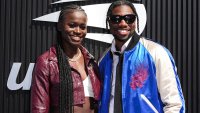 Junelle Bromfield and Noah Lyles