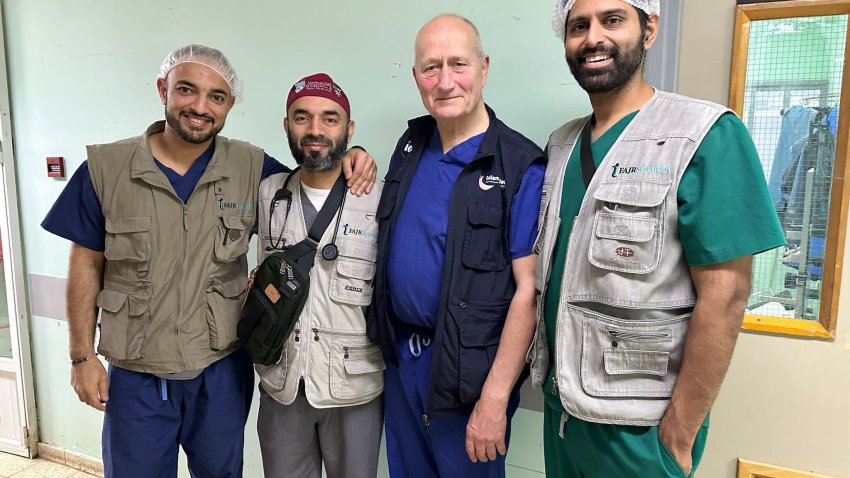 DFW doctors sign national letter on Gaza after returning from medical mission. (Photo courtesy Dr. Mohammed Khaleel)