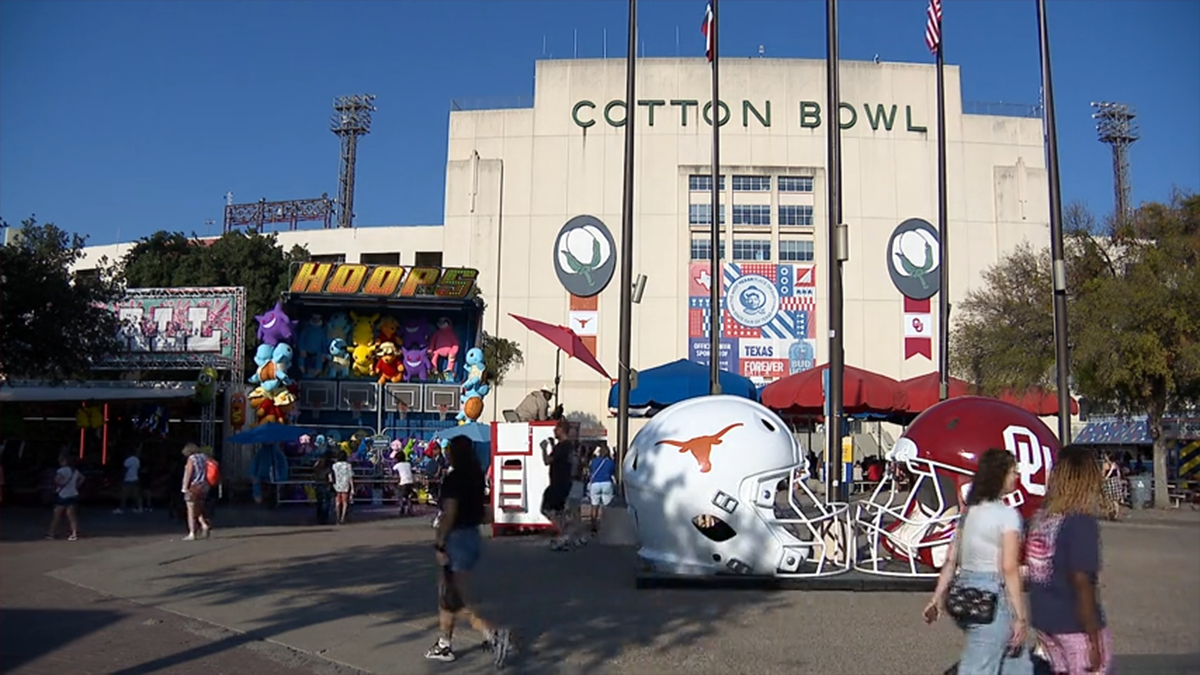 State Fair of Texas preps for Longhorns, Sooners SEC rivalry game – NBC ...