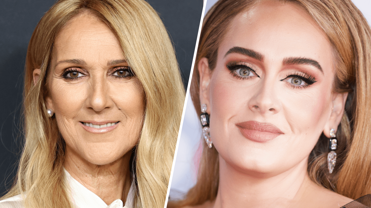 Adele and Céline Dion have a tearful reunion during Las Vegas show