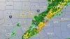 LIVE RADAR: Rain and storms ending early, sunshine and cooler for Halloween