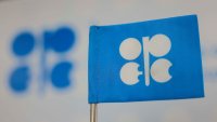 A view shows the logo of Organization of the Petroleum Exporting Countries (OPEC) during the United Nations climate change conference COP29, in Baku, Azerbaijan November 13, 2024. 