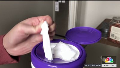 There can be a downside to disinfecting wipes