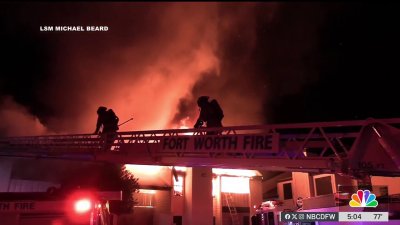 Apartment fire in Fort Worth leaves several displaced