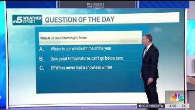 Weather Quiz: Which is false