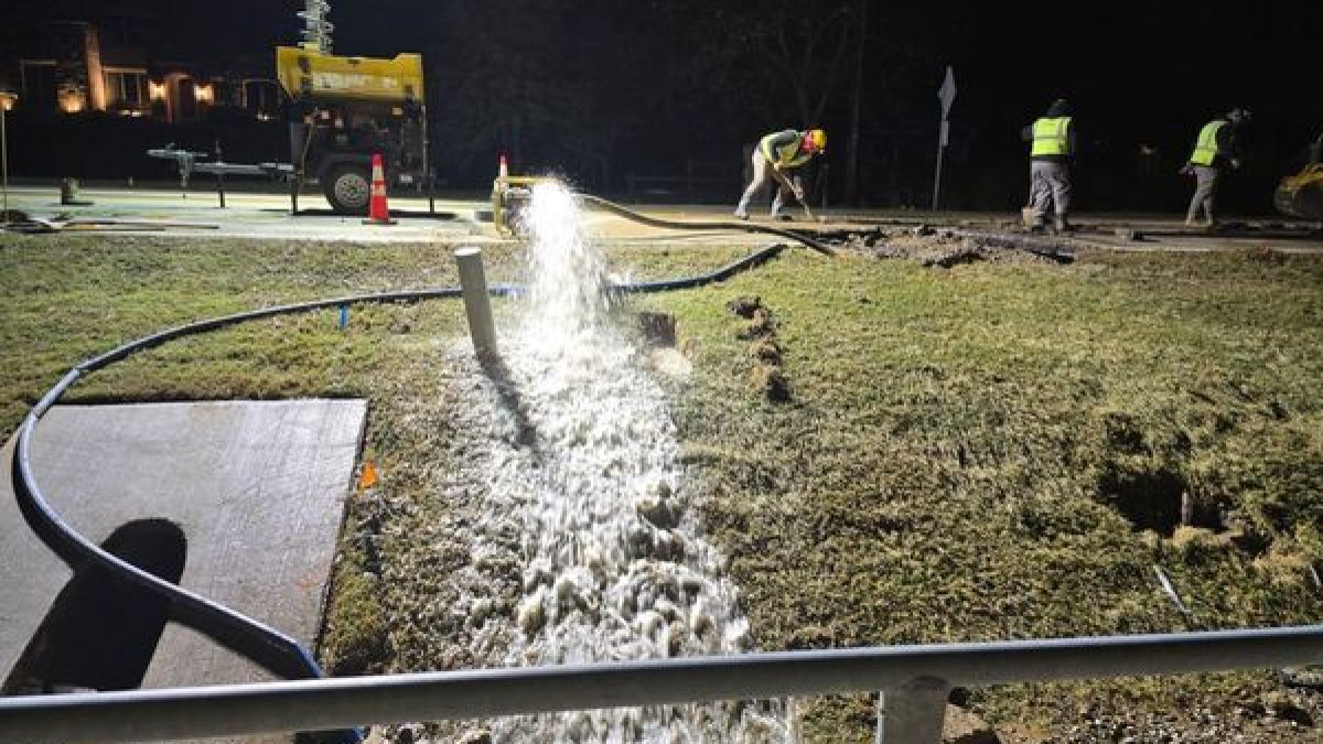 90 Keller homes without water after major water line break NBC 5