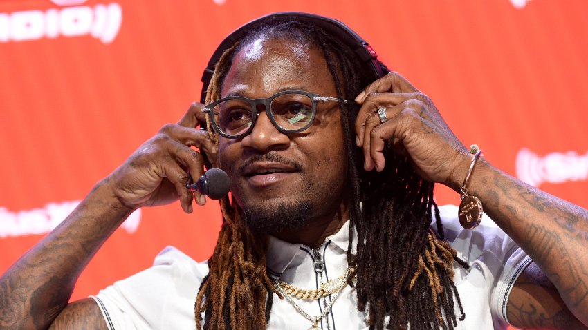 LOS ANGELES, CALIFORNIA – FEBRUARY 11: Former NFL player Adam “Pacman” Jones speaks during an interview on day three of SiriusXM At Super Bowl LVI on February 11, 2022 in Los Angeles, California. (Photo by Vivien Killilea/Getty Images for SiriusXM )