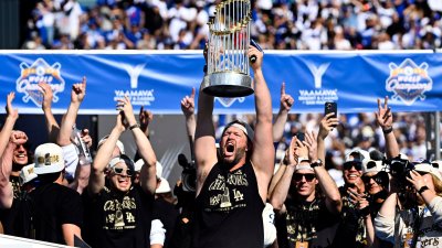 Key moments from the Dodgers World Series parade