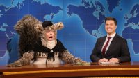 Sarah Sherman as Peanut the Squirrel's Widow on "Saturday Night Live'