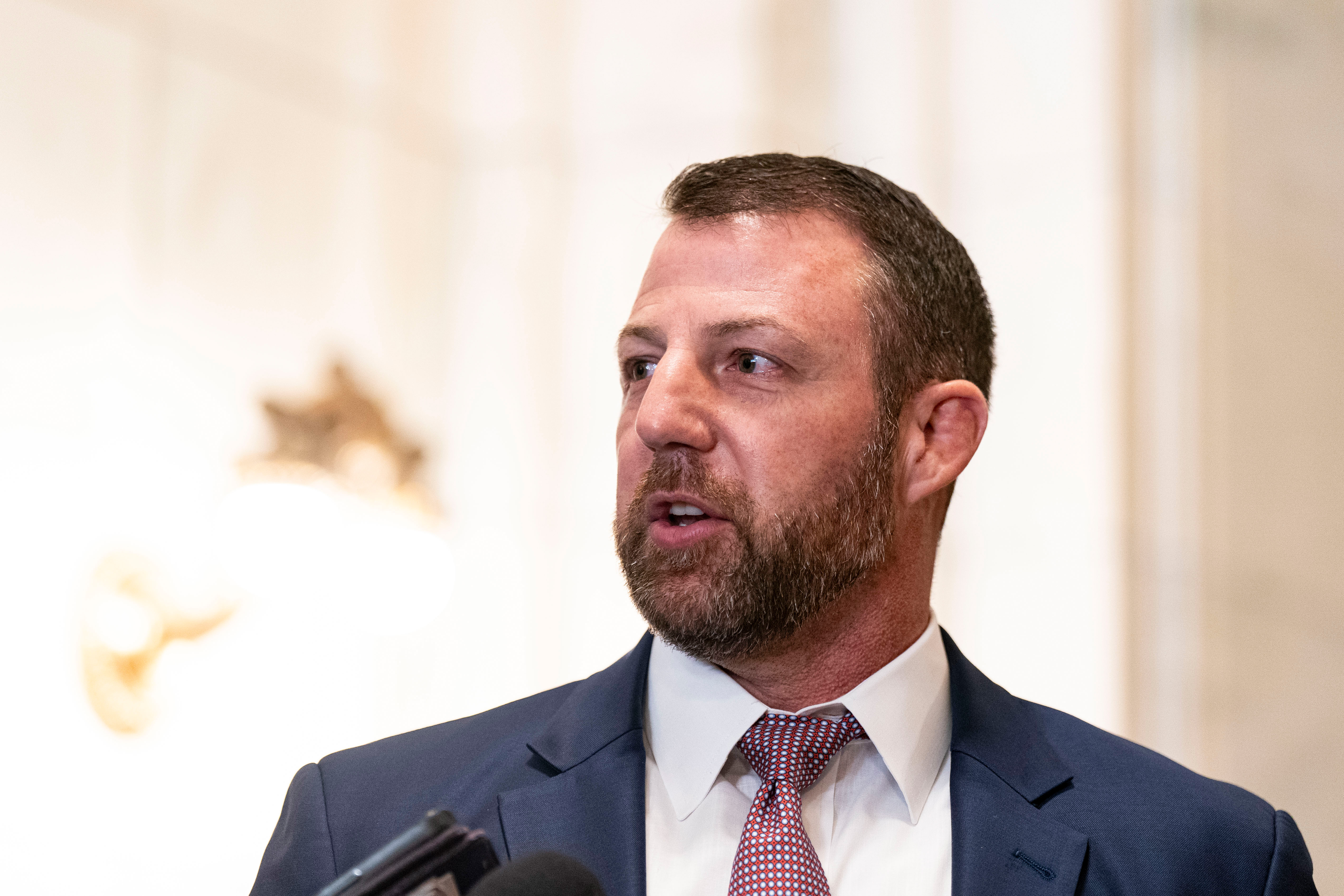 Senator Markwayne Mullin, a Republican from Oklahoma