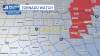 LIVE RADAR: Tornado Watch is in effect for eastern North Texas; Severe weather threat into tonight