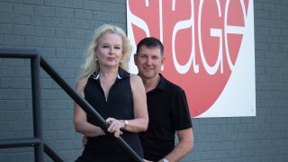 Tricia and Scott Guenther of Lyric Stage