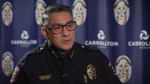 Carrollton Chief of Police Robert Arredondo.