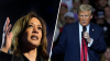 Trump and Harris offer split-screen closing messages in dueling Milwaukee rallies