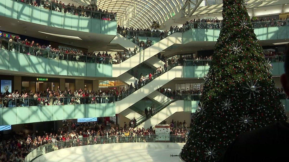 Black Friday shopper flock to Galleria for holiday shopping and shows