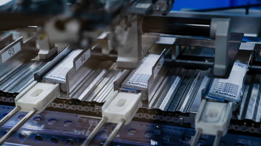 A production line of Wegovy injection pens for the Asian market at the Novo Nordisk A/S pharmaceutical manufacturing facility in Hillerod, Denmark, on Wednesday, Nov. 27, 2024. 