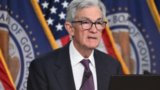 US Federal Reserve Chairman Jerome Powell speaks at a press conference after the Monetary Policy Committee meeting in Washington, DC, on December 18, 2024. 