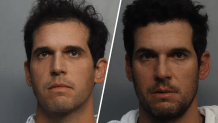 Miami-Dade Corrections booking photos of Alon Alexander and Oren Alexander