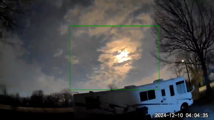 WATCH: Cameras capture a celestial display moving across the sky in Indiana