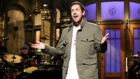 Adam Sandler hosting SNL