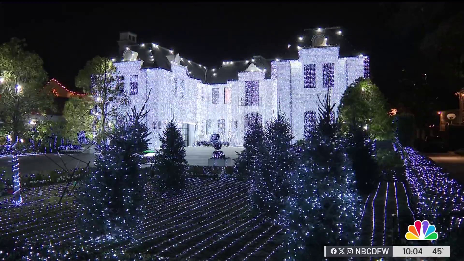Viral holiday light display cost Dallas taxpayers $25,000 – NBC 5 Dallas-Fort  Worth, image size:1920x1080