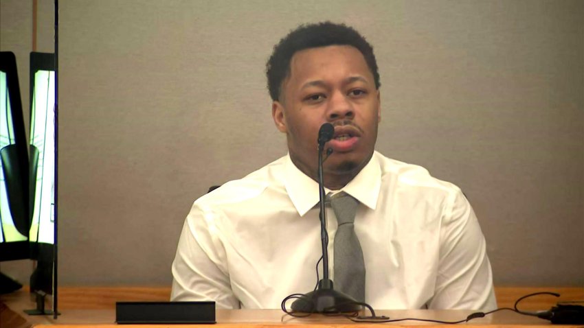 Antwan Franklin takes the stand in his capital murder trial on Thursday, Dec. 12, 2024.