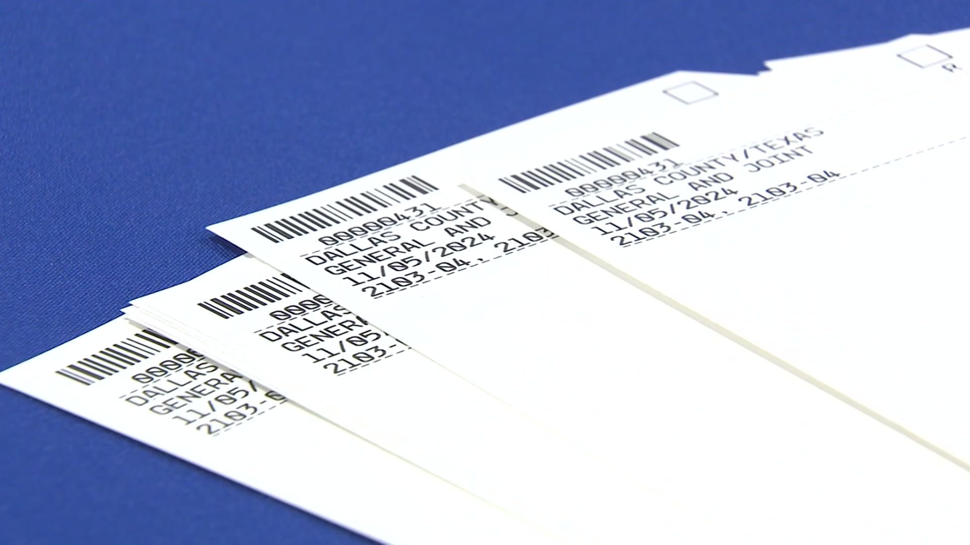 Dallas County poll workers prepare for the general election on Nov. 3