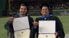 North Texas father and son graduate together with MBA's from UT Arlington