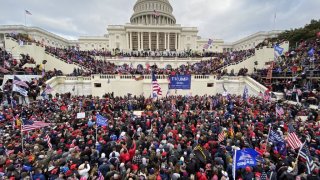 U.S. Capitol riot on January 06, 2021.